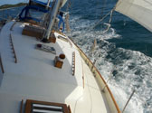Hawnalea at sea