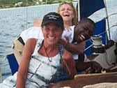 Day Sailing Antigua guests